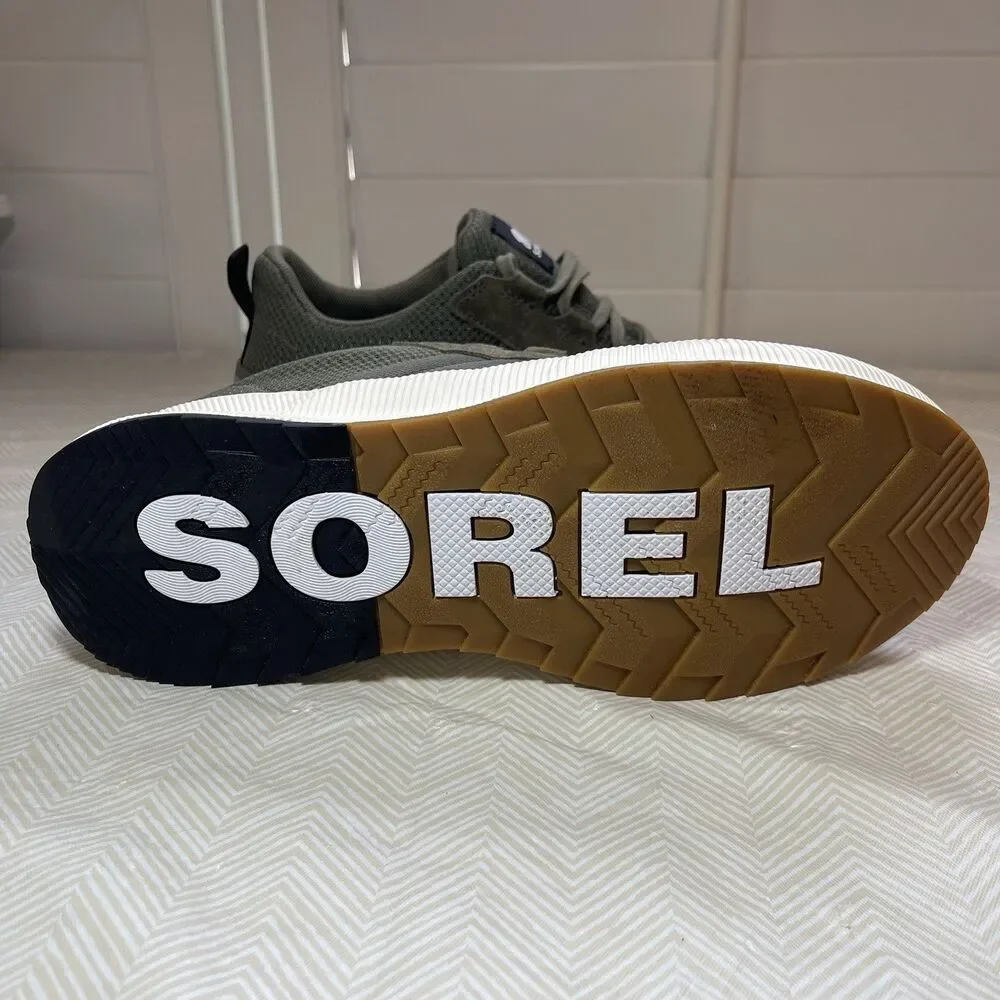 Sorel Shoes Womens 10.5 Out N About III Low Sneakers Waterproof Green NL4860-397